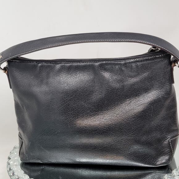Kate Spade New York Black Pebbled Leather Hand Bag Single Handle Strap - Picture 4 of 10